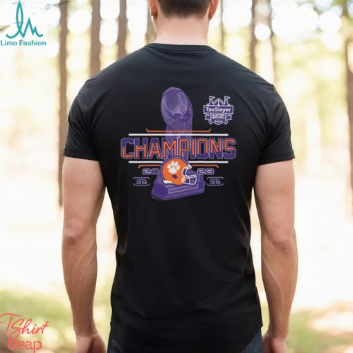 Clemson Tigers Win 38 35 Kentucky Football 2023 TaxSlayer Gator Bowl Champions Final Score Shirt
