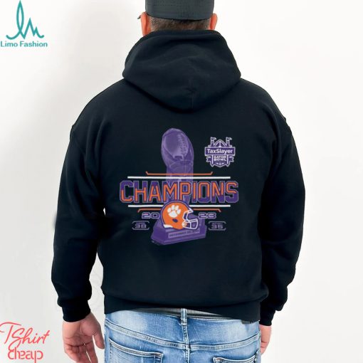 Clemson Tigers Win 38 35 Kentucky Football 2023 TaxSlayer Gator Bowl Champions Final Score Shirt