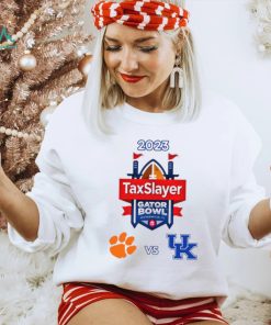 Clemson Tigers vs Kentucky Wildcats 2023 Tax Slayer Gator Bowl shirt