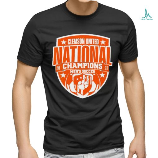 Clemson United 2023 national champions men’s soccer shirt