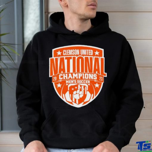 Clemson United 2023 national champions men’s soccer shirt