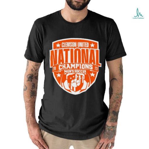 Clemson United 2023 national champions men’s soccer shirt