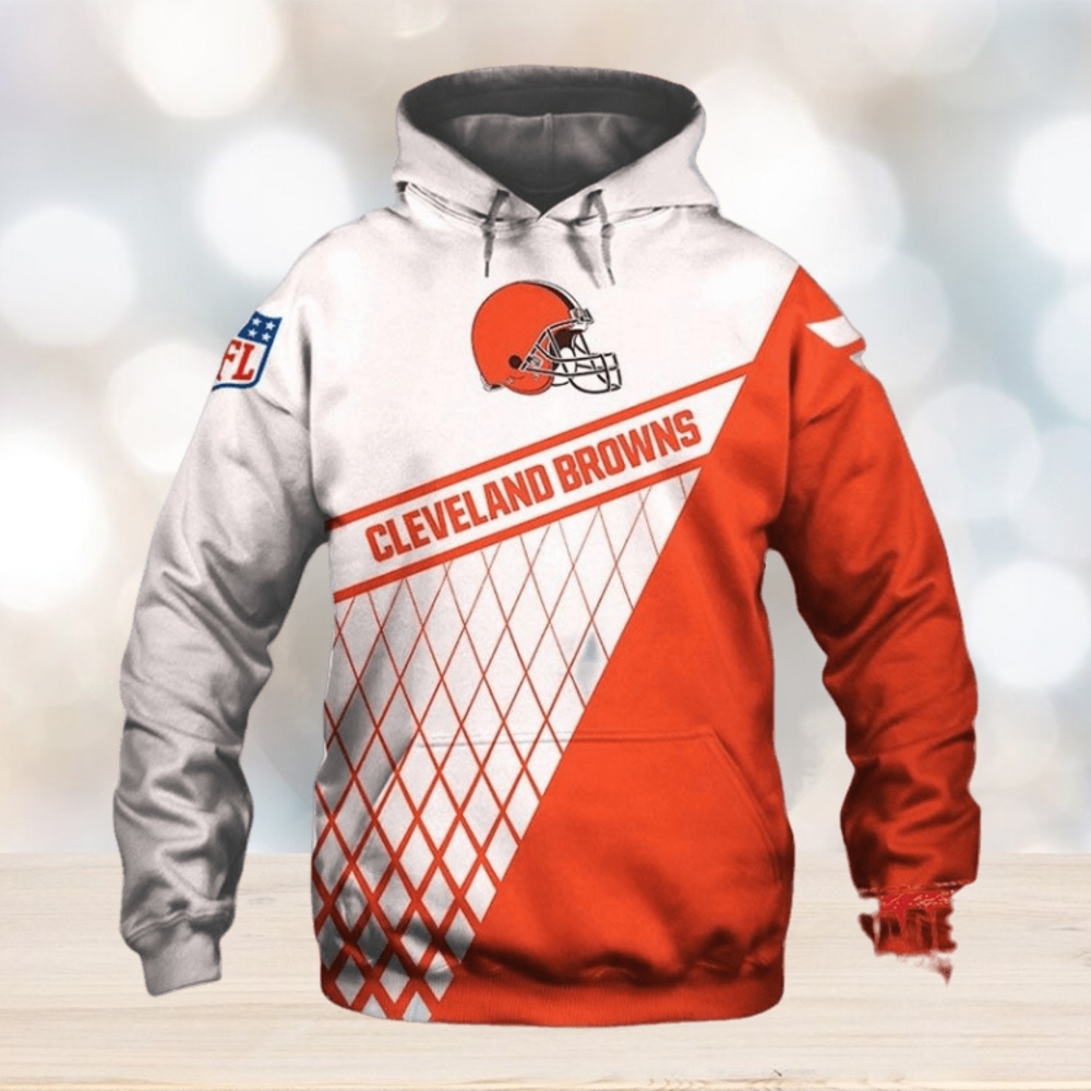 Cleveland Browns 80s 3D Printed Hoodie Cleveland Browns 80s 3D Printed Hoodie