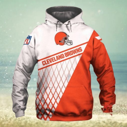 Cleveland Browns 80s 3D Printed Hoodie