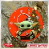 Cleveland Browns Baby Yoda NFL 2023 Christmas Tree Decorations Ornament