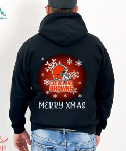 Cleveland Browns Christmas Merry Christmas Football Unisex T shirt