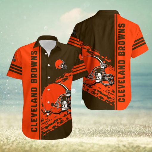 Cleveland Browns Hawaiian Shirt Quarter Style – NFL