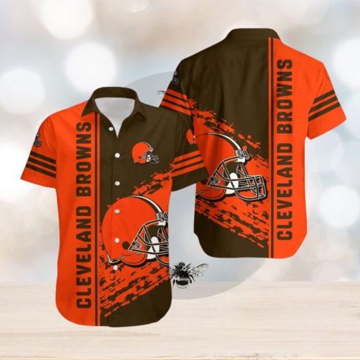 Cleveland Browns Hawaiian Shirt Quarter Style – NFL