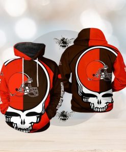 Cleveland Browns NFL Grateful Dead 3D Printed Hoodie