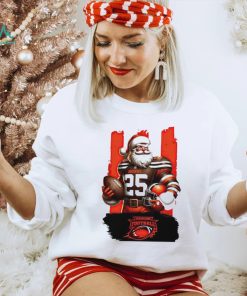 Cleveland Browns NFL Santa Claus Christmas shirt