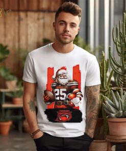 Cleveland Browns NFL Santa Claus Christmas shirt