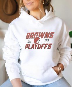 Cleveland Browns Nike 2023 NFL Playoffs Iconic Shirt