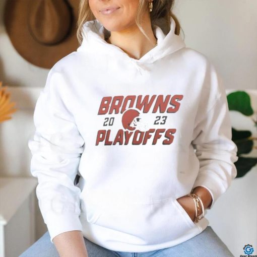 Cleveland Browns Nike 2023 NFL Playoffs Iconic Shirt