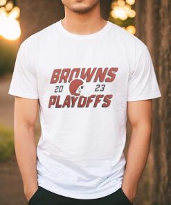 Cleveland Browns Nike 2023 NFL Playoffs Iconic Shirt