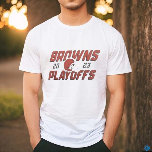 Cleveland Browns Nike 2023 NFL Playoffs Iconic Shirt