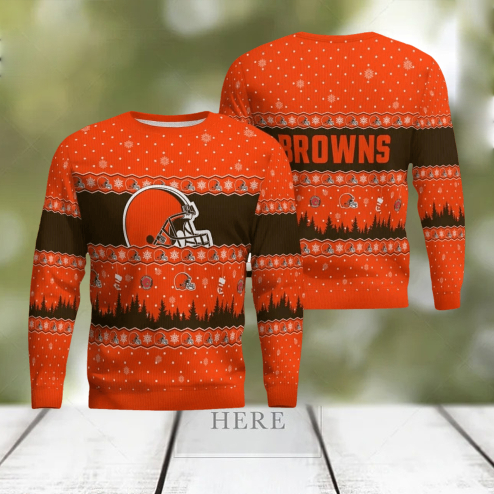 Funny Browns Shirt 3D Eddie The Head Cleveland Browns Gifts For