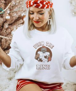 Cleveland Browns player feed the line shirt