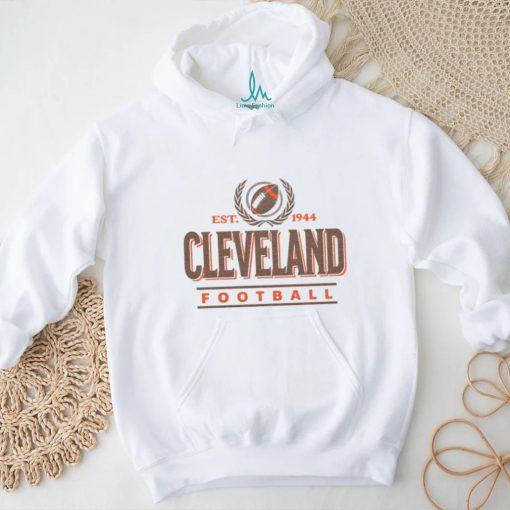 Cleveland Football Vintage Crest Crewneck shirt