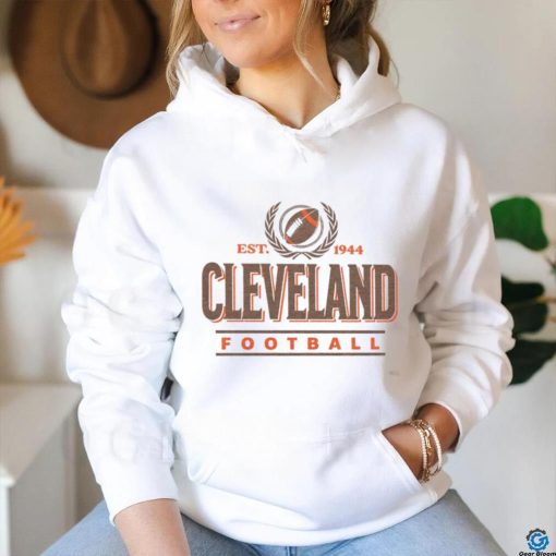 Cleveland Football Vintage Crest Crewneck shirt