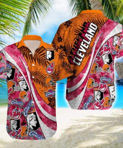 Cleveland Sport Teams Beach Lover Gift Aloha Hawaiian Shirt For Men And Women