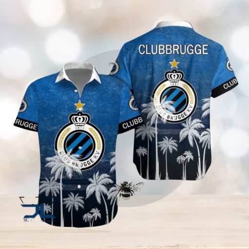 Club Brugge KV Palm Tree Hawaiian Shirt