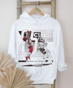 Clyde Edwards Helaire 25 Kansas City Chiefs TD Catch Running back football player silhouette pose shirt, hoodie, sweater, long sleeve and tank top Clyde Edwards Helaire 25 Kansas City Chiefs TD Catch Running back football player silhouette pose shirt