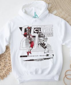 Clyde Edwards Helaire 25 Kansas City Chiefs TD Catch Running back football player silhouette pose shirt, hoodie, sweater, long sleeve and tank top Clyde Edwards Helaire 25 Kansas City Chiefs TD Catch Running back football player silhouette pose shirt