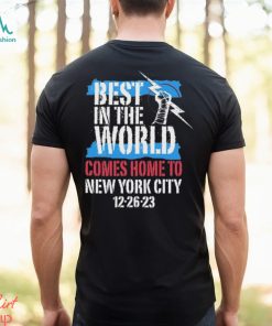 Cmpunk Best In The World Comes Home To New York City 12 26 23 Shirt