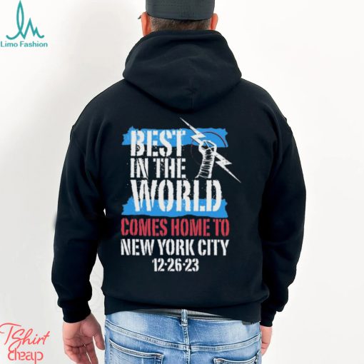 Cmpunk Best In The World Comes Home To New York City 12 26 23 Shirt