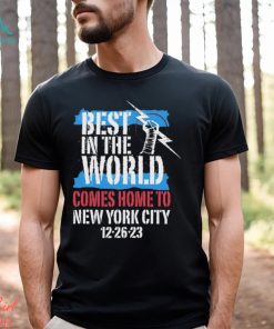 Cmpunk Best In The World Comes Home To New York City 12 26 23 Shirt