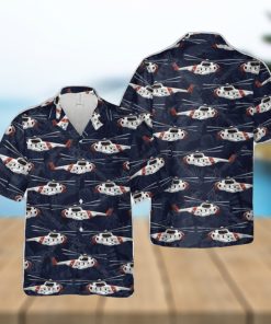 Coast Guard Sikorsky S 61R Hawaiian Shirt