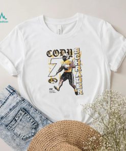 Cody Schrader Mizzou football caricature shirt