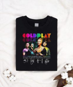 Coldplay World Tour Europe 2024 Merch shirt