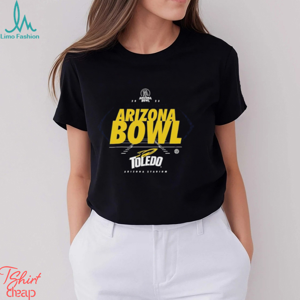 College Football Bowl Games 2023 Arizona Bowl Toledo Rockets Arizona Stadium Logo Unisex T Shirt College Football Bowl Games 2023 Arizona Bowl Toledo Rockets Arizona Stadium Logo Unisex T Shirt