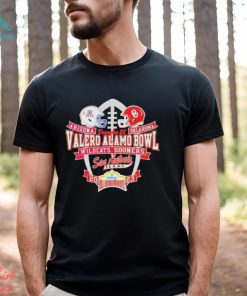 College Football Bowl Games Arizona Wildcats vs Oklahoma Sooners 2023 Valero Alamo Bowl Matchup Helmet Shirt
