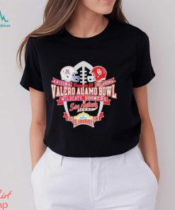 College Football Bowl Games Arizona Wildcats vs Oklahoma Sooners 2023 Valero Alamo Bowl Matchup Helmet Shirt