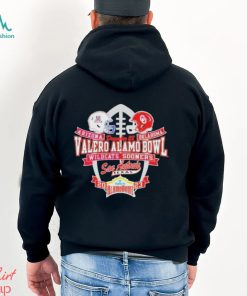 College Football Bowl Games Arizona Wildcats vs Oklahoma Sooners 2023 Valero Alamo Bowl Matchup Helmet Shirt