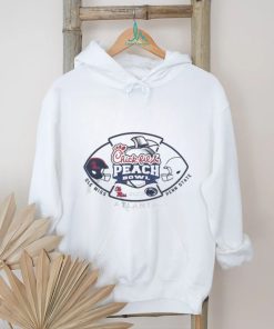 College Football Playoff 2023 Chick Fil A Peach Bowl 2 Team White Shirt