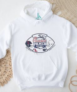 College Football Playoff 2023 Chick Fil A Peach Bowl 2 Team White Shirt, hoodie, sweater, long sleeve and tank top College Football Playoff 2023 Chick Fil A Peach Bowl 2 Team White Shirt