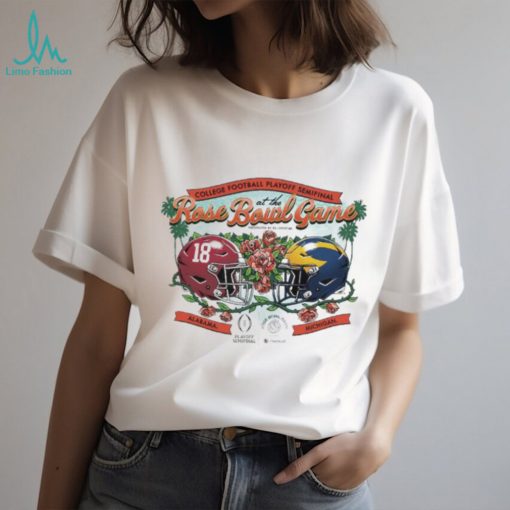 College Football Playoff 2024 Rose Bowl Game Head To Head T Shirt