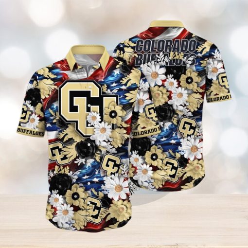 Colorado Buffaloes NCAA3 Hawaii Shirt Independence Day