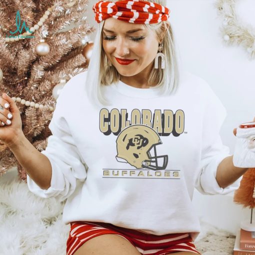 Colorado Buffaloes Original Retro Brand Preschool Helmet Tri Blend T Shirt