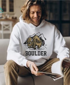 Colorado Buffaloes football Sko Boulder est 1876 graphic design shirt