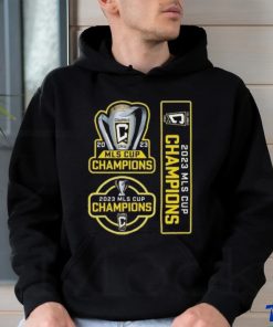 Columbus Crew Wincraft 2023 Mls Cup Champions Team Decal shirt