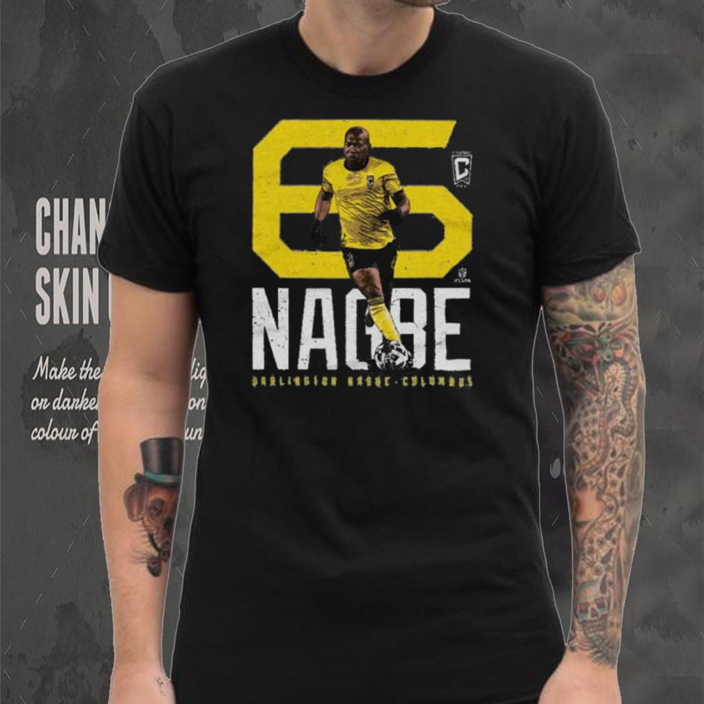 Columbus Darlington Nagbe #6 Black T Shirt Columbus Darlington Nagbe #6 Black T Shirt