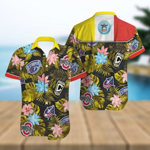 Columbus Sport Teams Hawaiian Shirt Summer Holiday Gift