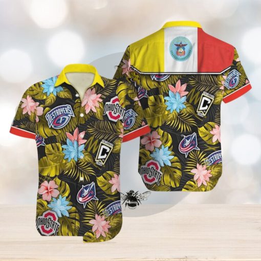 Columbus Sport Teams Hawaiian Shirt Summer Holiday Gift