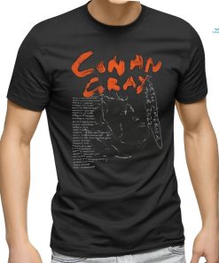 Conan Gray North America Tour Setlist 2022 Merch shirt