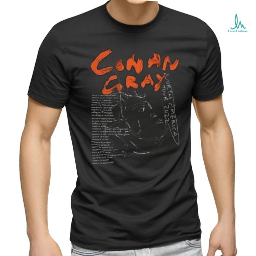 Conan Gray North America Tour Setlist 2022 Merch shirt
