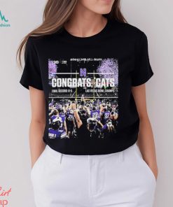 Congrats Cats Win Northwestern Football Champions 2023 Las Vegas Bowl shirt